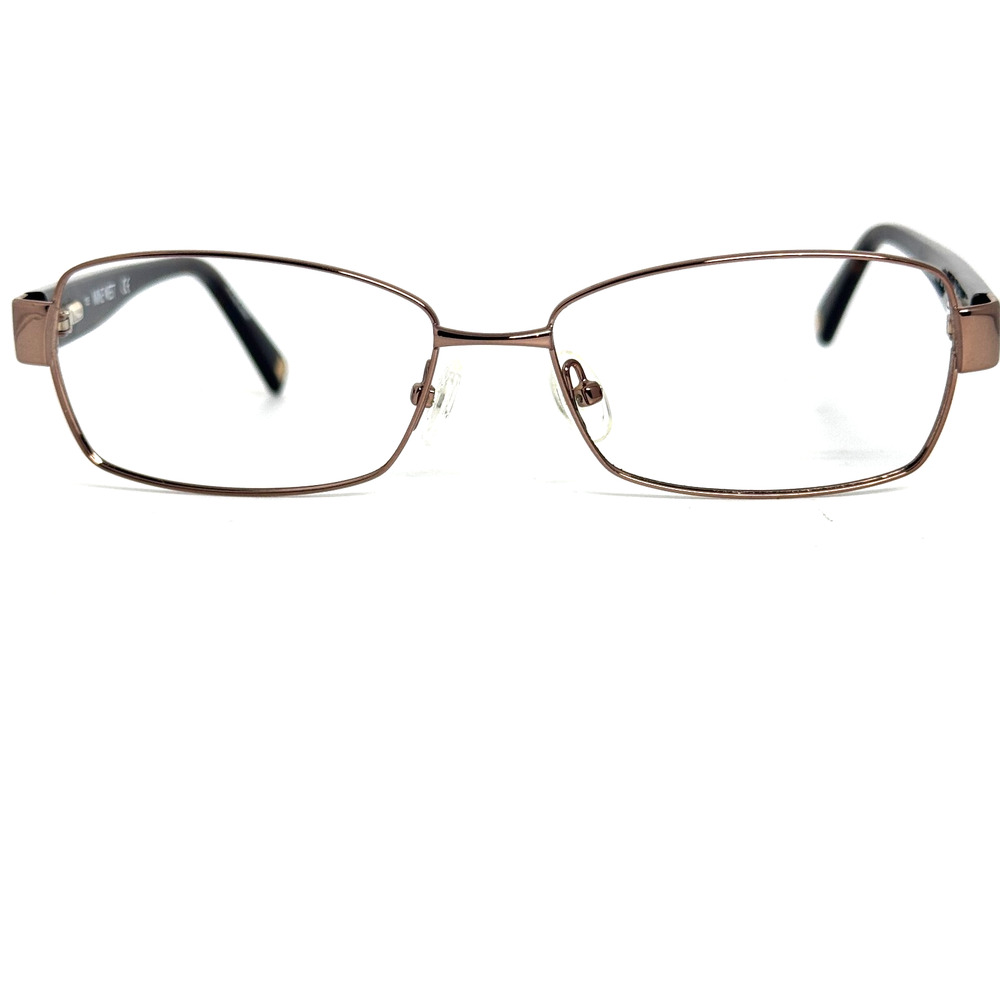 Nine‎ West Eyeglasses Frames NW1021 250 Womens Brown Full Rim 54-15-135 H17085